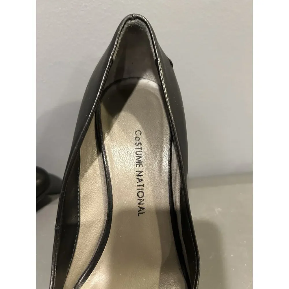 Costume National Vero Cuoio Women’s Heels Black Size‎ 35
